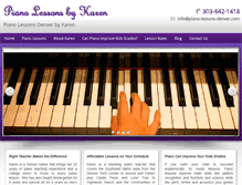 Tablet Screenshot of piano-lessons-denver.com